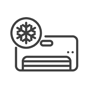 Icono aire acondicionado